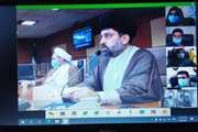 با حضور وبیناری حجت‌الاسلام والمسلمین دکتر حسینی مقدم مسؤول حوزه نمایندگی ولی فقیه در سازمان دامپزشکی کشور، مراسم ویژه عید سعید غدیرخم در اداره کل دامپزشکی استان هرمزگان، برگزار گردید. 